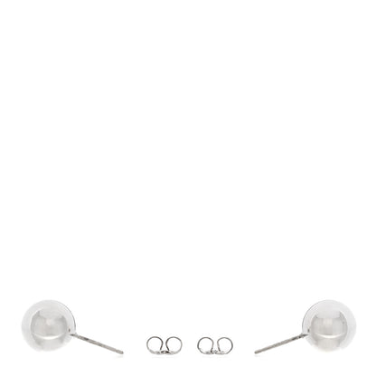 Tiffany Sterling Silver 10mm HardWear Ball Earrings 3 of 4