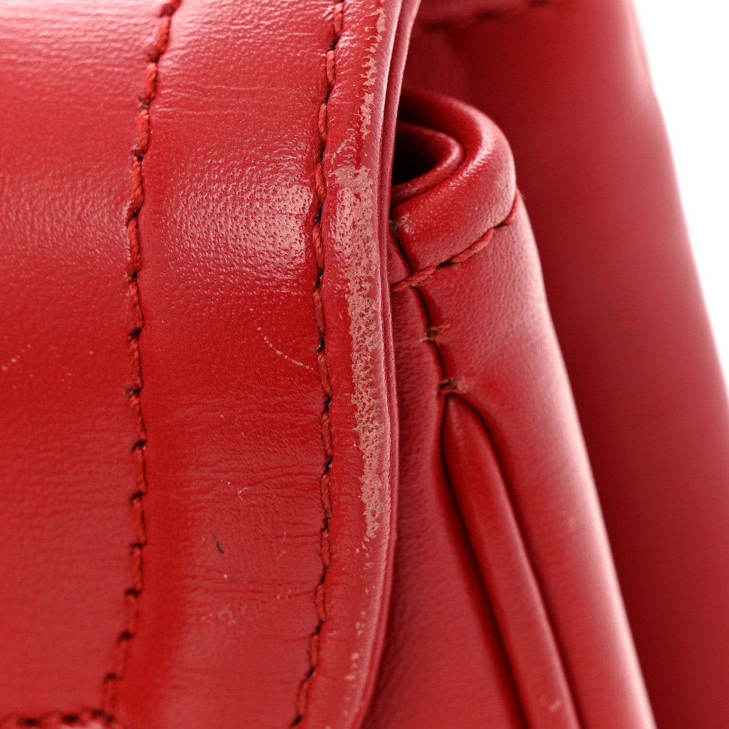 Gucci Vitello Palmellato Lux Crystal Medium Rajah Shoulder Bag Hibiscus Red Multicolor 14 of 14