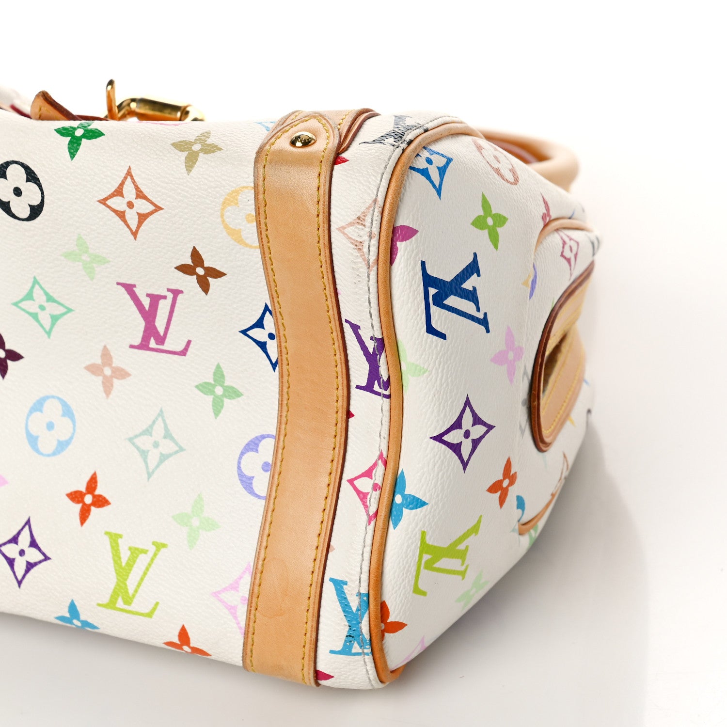 Louis Vuitton Monogram Multicolor Priscilla White 7 of 7