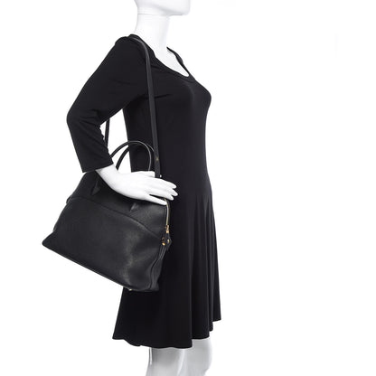 Hermes Taurillon Clemence Bolide 35 Black 2 of 11