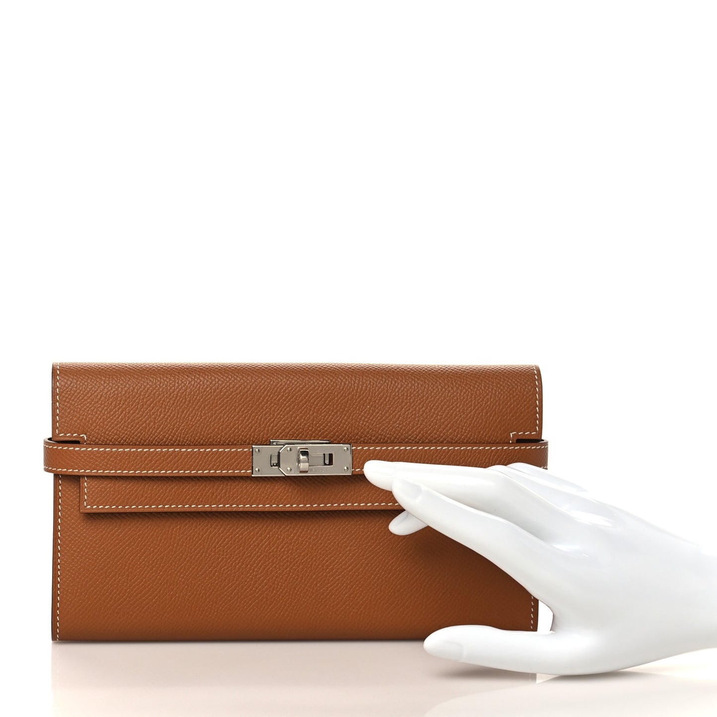 Epsom Kelly Longue Wallet Gold