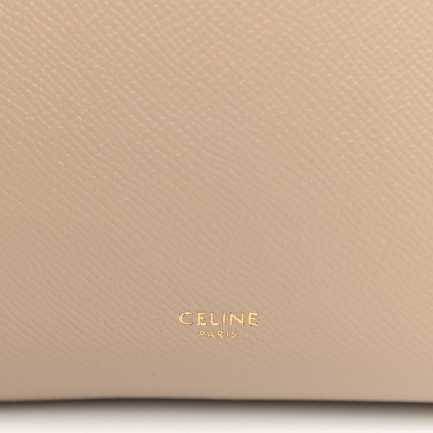 Grained Calfskin Nano Belt Bag Light Taupe
