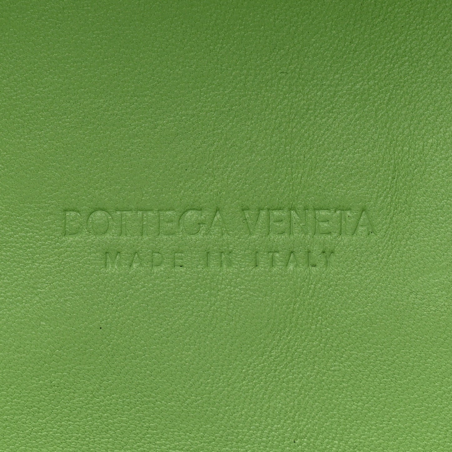 Nappa Intrecciato Tote Bag Green