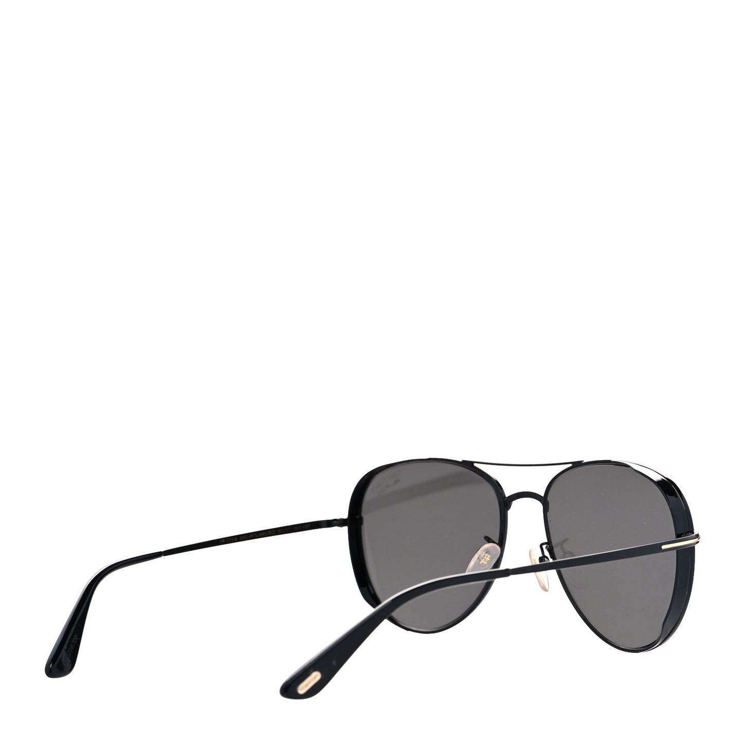 Metal Aviator Sunglasses TF723K Black