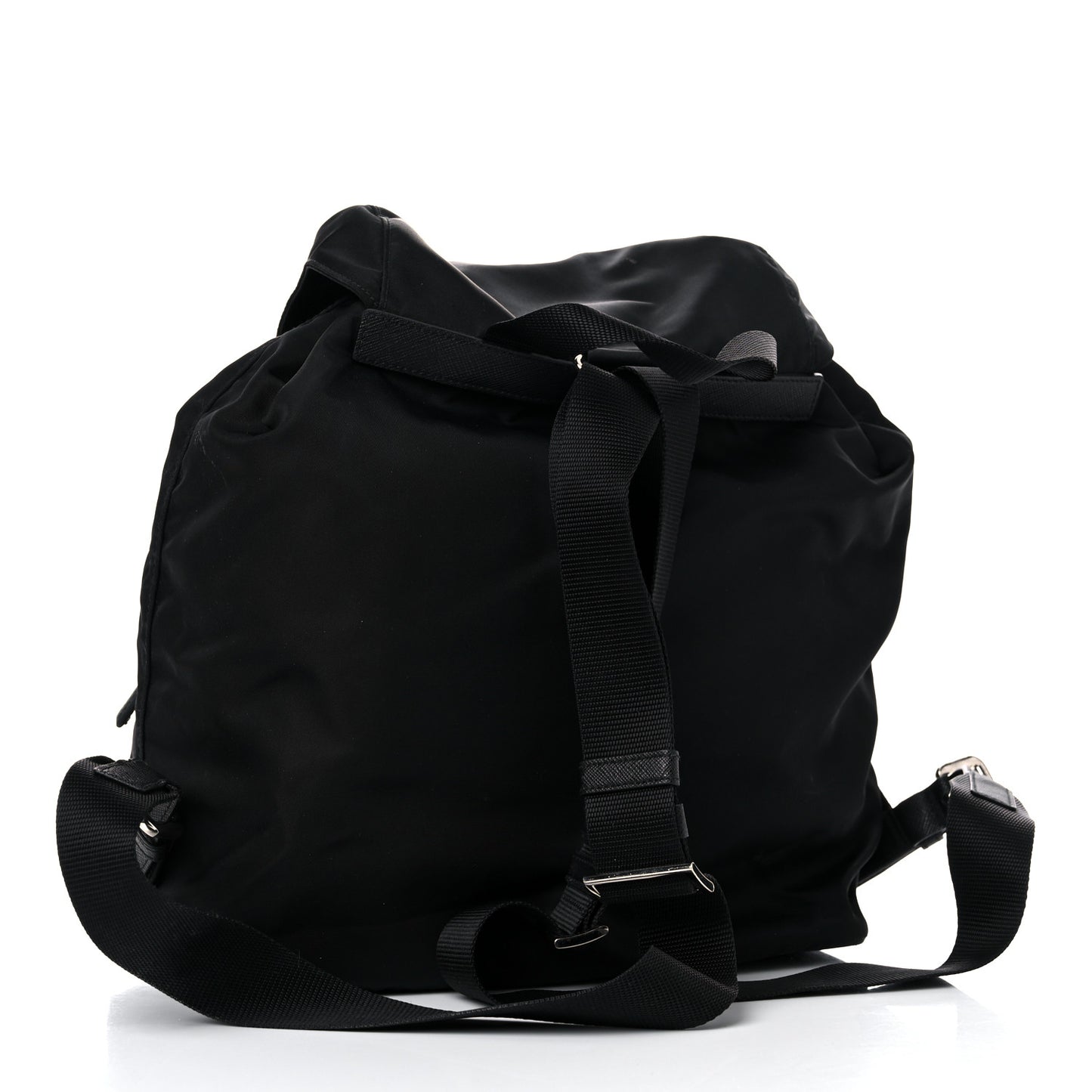 Nylon Vela Medium Backpack Black