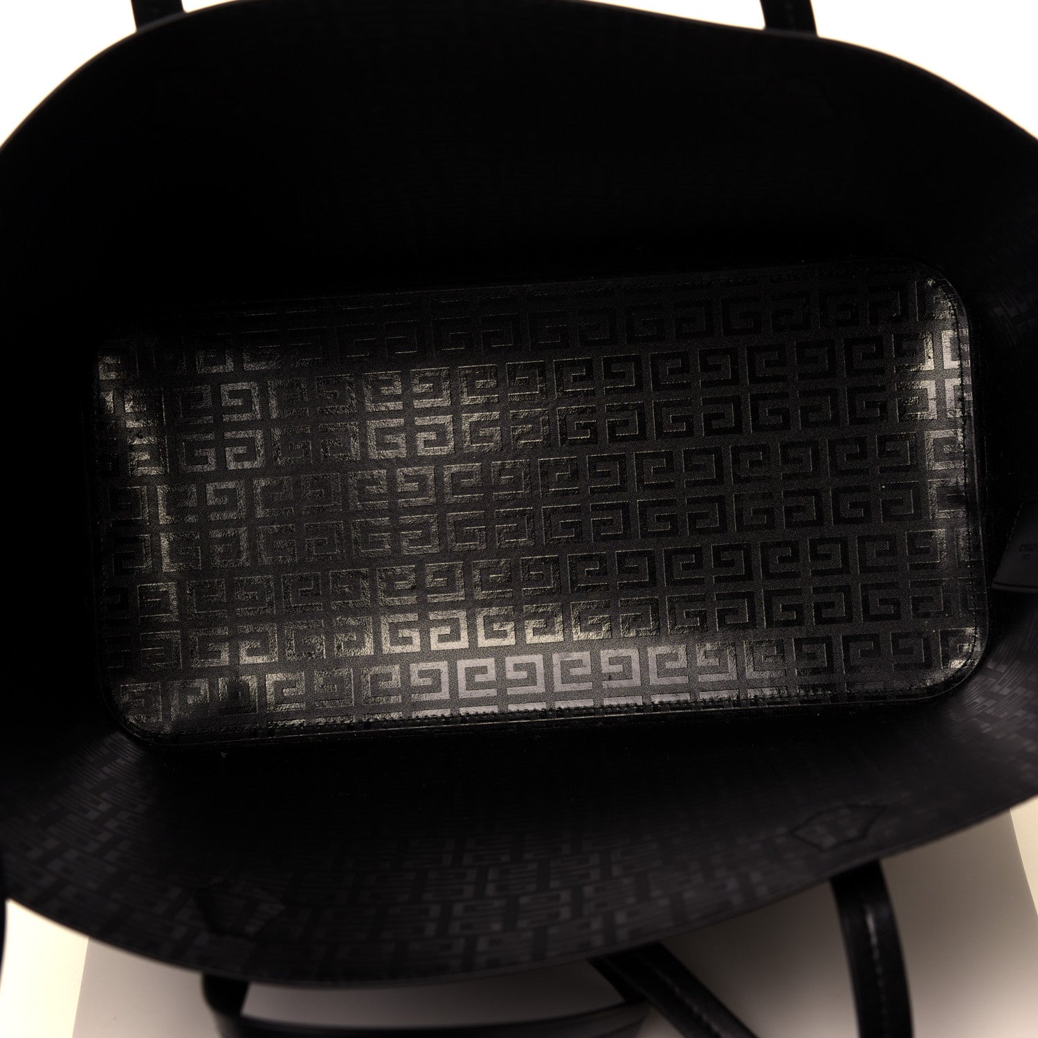 Givenchy Smooth Calfskin Logo Tote Black 4 of 4