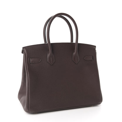 Hermes Togo Birkin 30 Chocolate 3 of 11