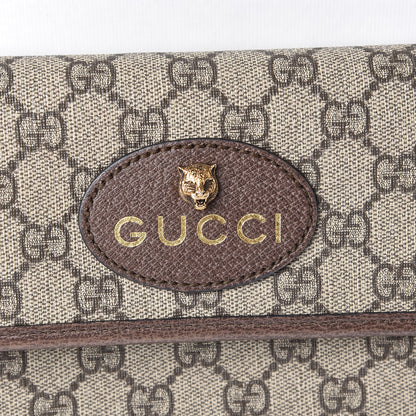 Gucci GG Supreme Monogram Neo Vintage Web Belt Bag Brown 10 of 11
