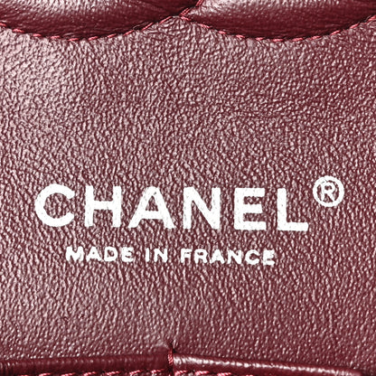 Chanel Lambskin Quilted Medium Double Flap Black 5 of 10
