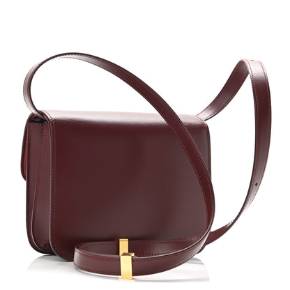 Celine Box Calfskin Teen Classic Box Flap Bag Burgundy 3 of 10