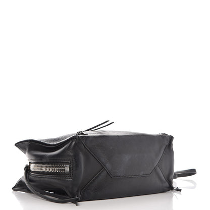 Balenciaga Calfskin Papier Mini A4 Zip Around Tote Black 5 of 17