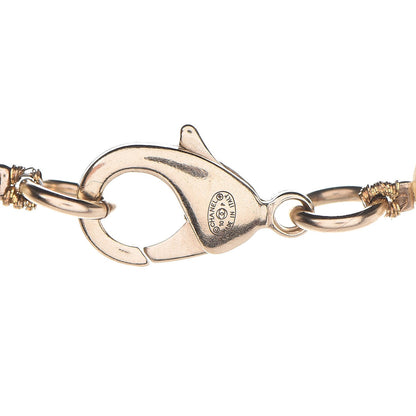 Chanel Graduated Pearl Crystal CC Long Necklace Light Gold 4 of 5
