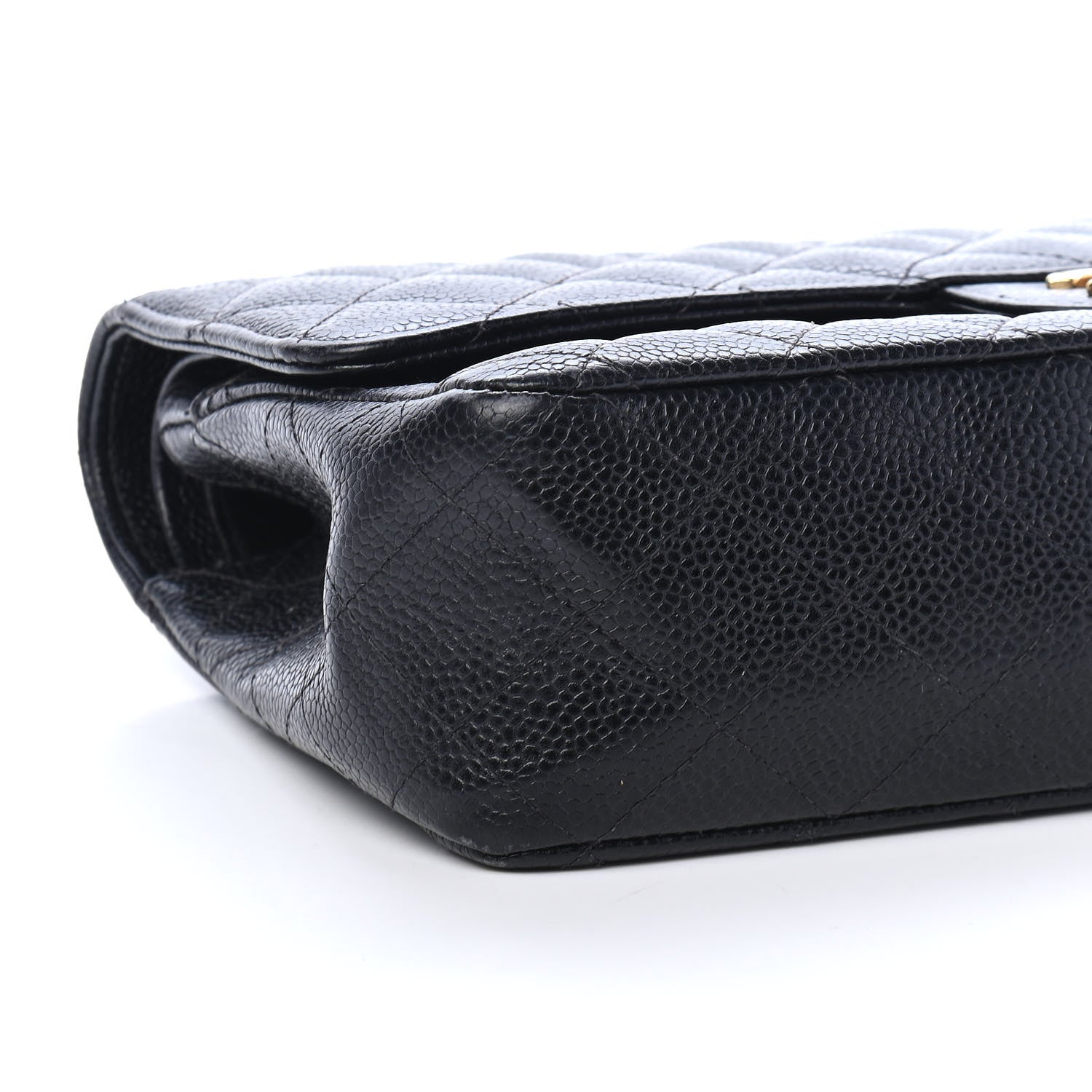 Chanel Caviar Quilted Medium Double Flap Black 8 of 9