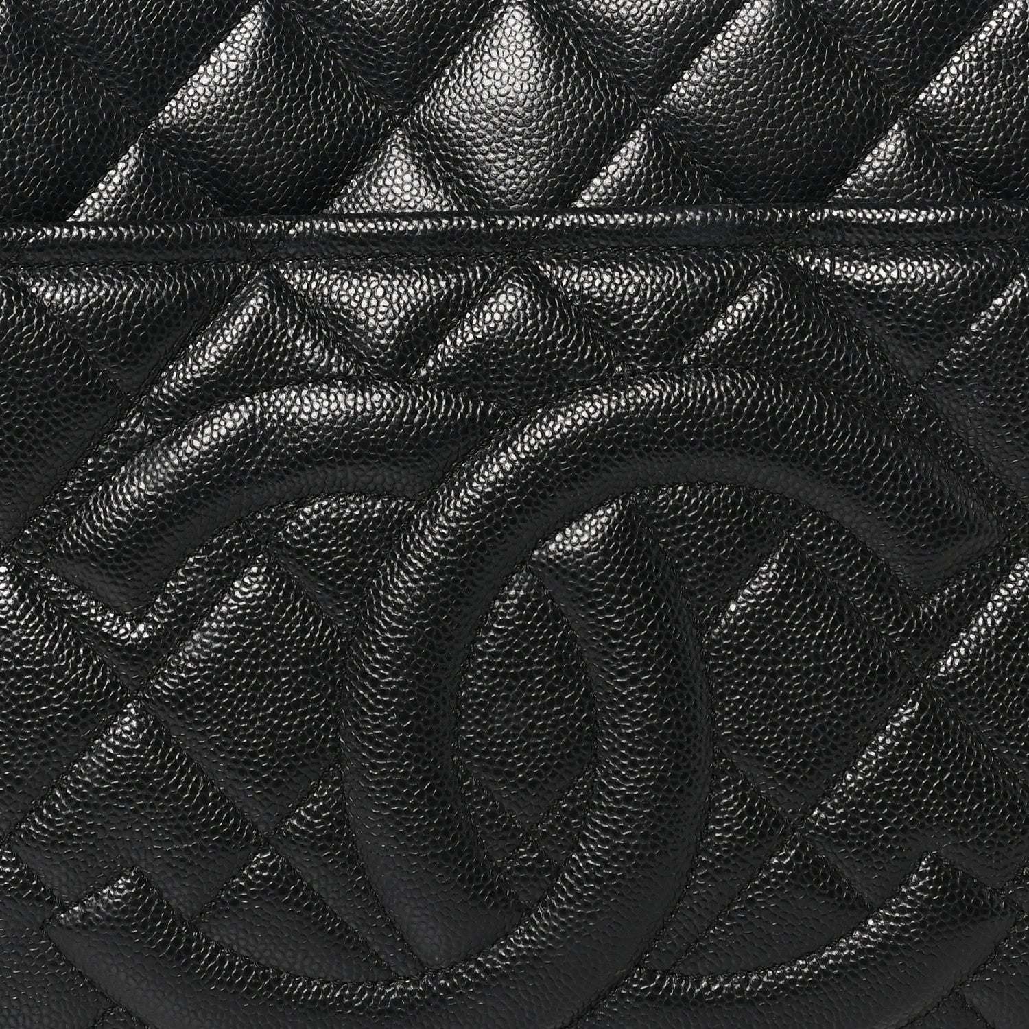 Chanel Caviar Quilted Timeless CC Soft Tote Black 8 of 10