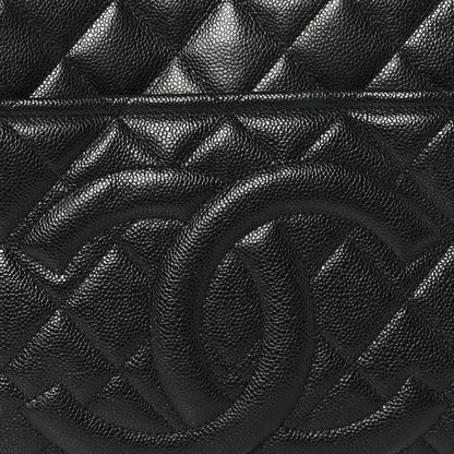 Chanel Caviar Quilted Timeless CC Soft Tote Black 8 of 10