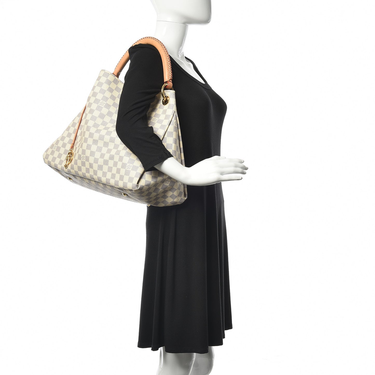 Damier Azur Artsy MM