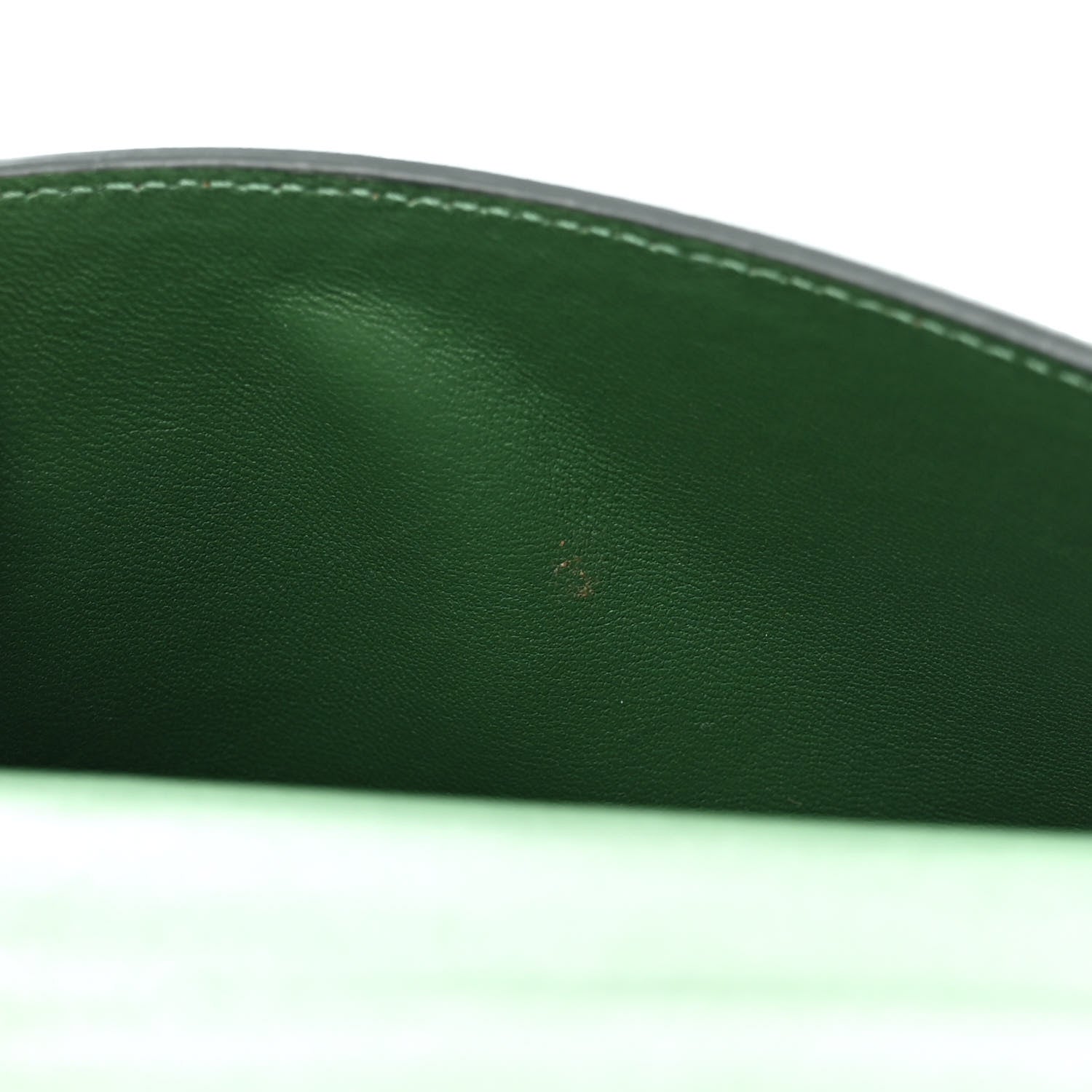 Celine Grained Calfskin Small Trotteur Light Forest 12 of 18