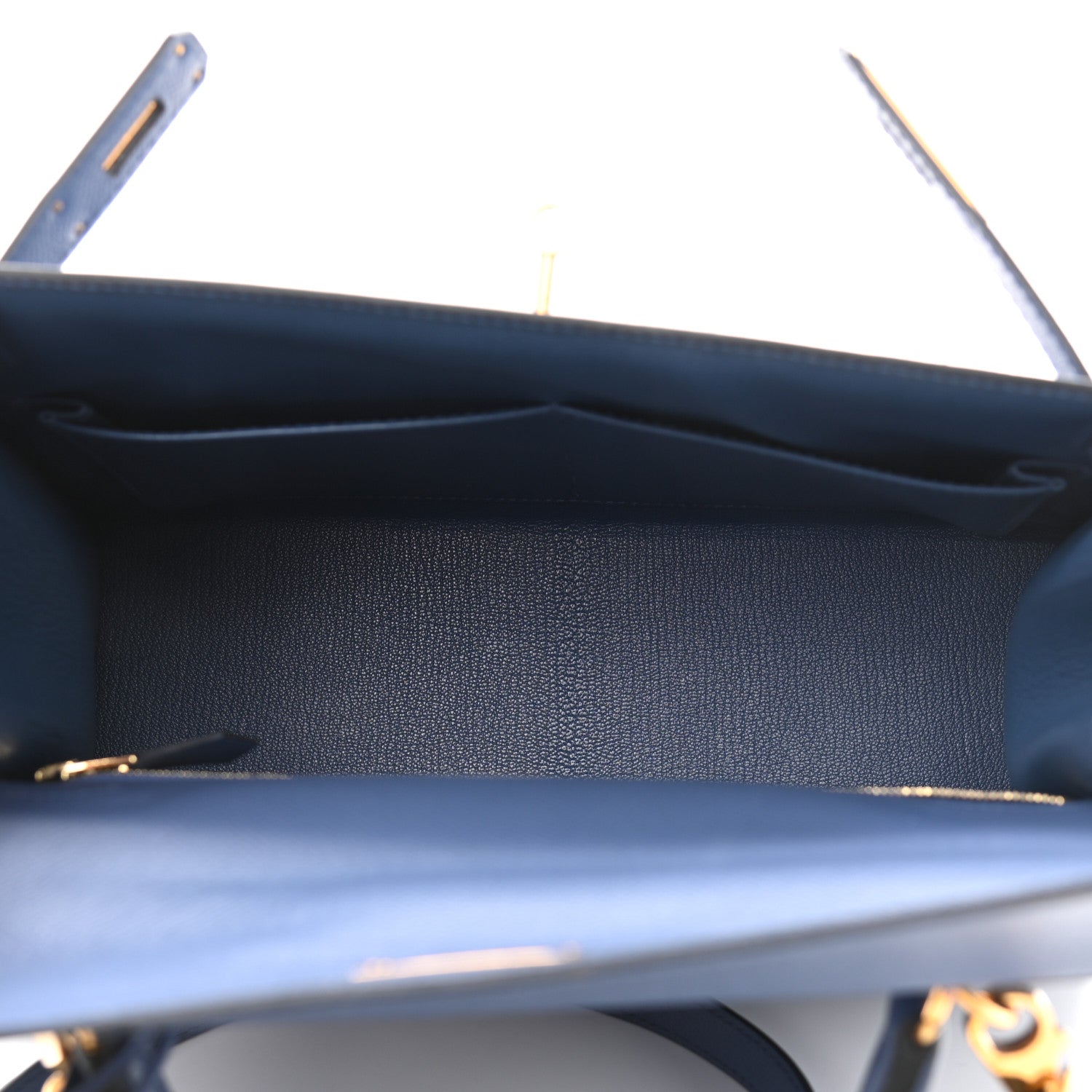 Hermes Epsom Kelly Sellier 28 Bleu Brighton 5 of 10