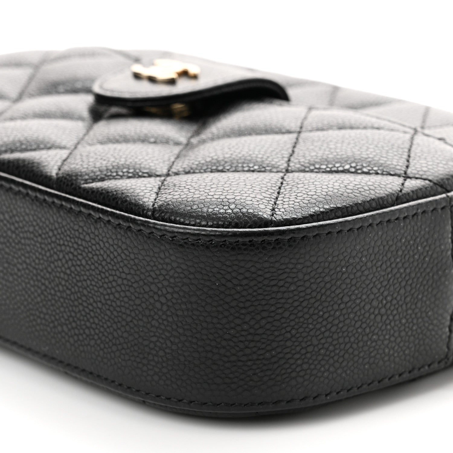 Chanel Caviar Quilted Chain Camera Bag Black 10 of 11
