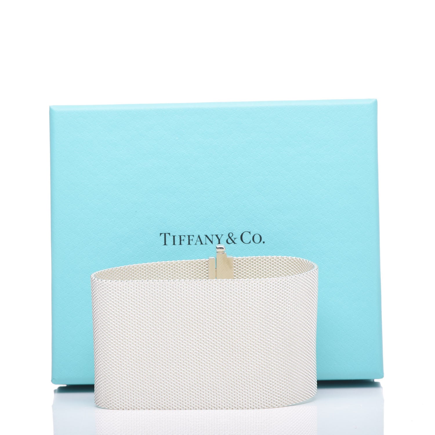 Tiffany Sterling Silver Extra-Wide Somerset Bracelet 7 of 7