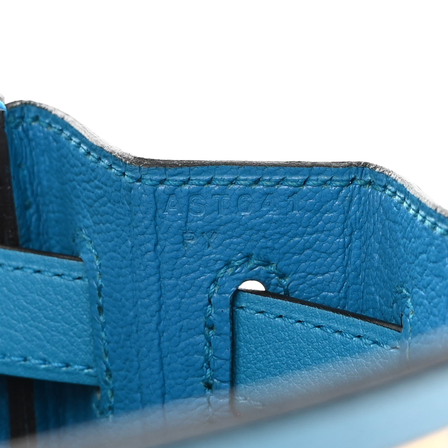 Hermes Evercolor Kelly Retourne 28 Bleu Zanzibar 7 of 10