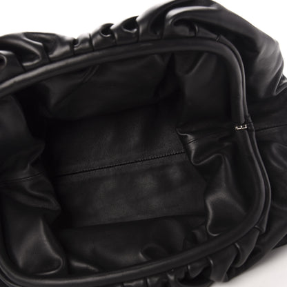 Bottega Veneta Smooth Butter Calf The Pouch Oversized Clutch Black 5 of 13