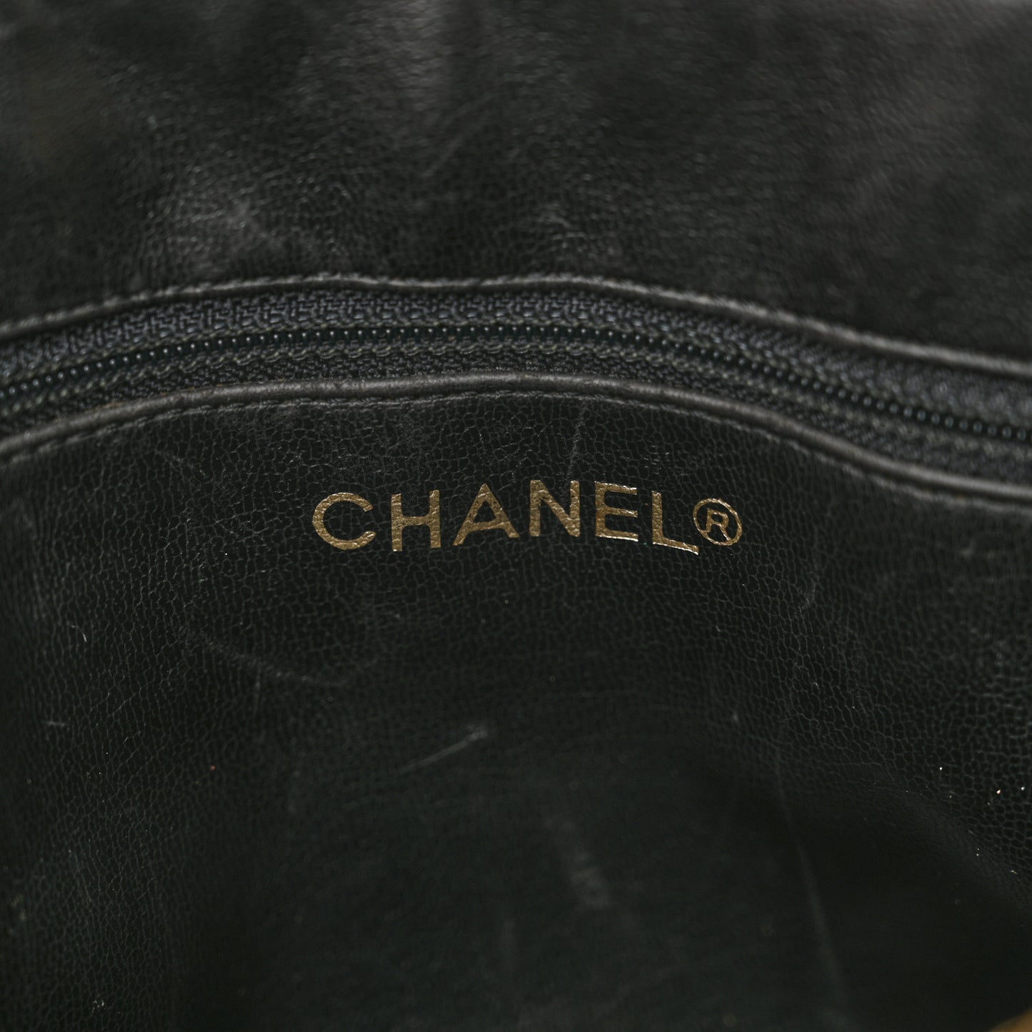Lambskin Quilted Shoulder Bag Black