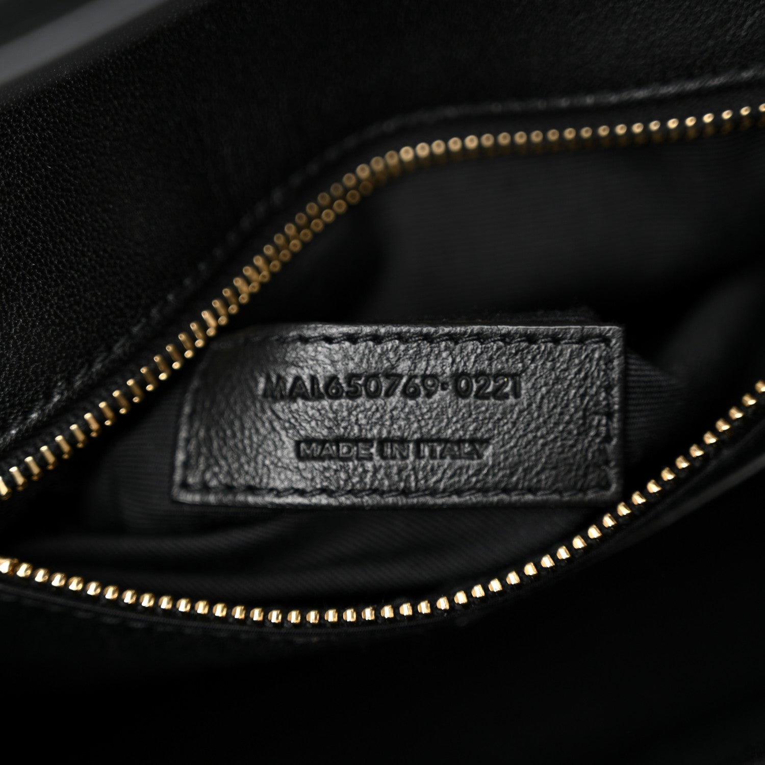 Saint Laurent Lambskin Quilted Mini Becky Chain Bag Black 6 of 11