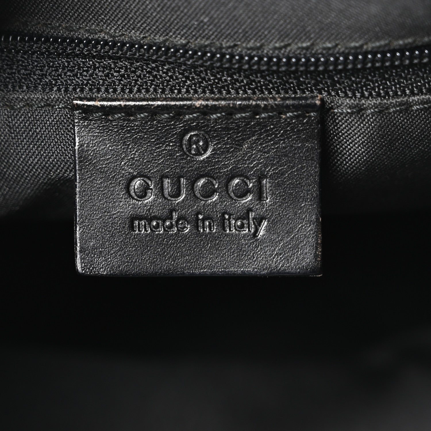 Gucci Nylon Monogram Small Hobo Black 6 of 10