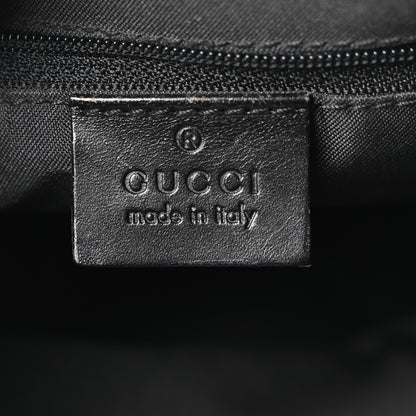 Gucci Nylon Monogram Small Hobo Black 6 of 10