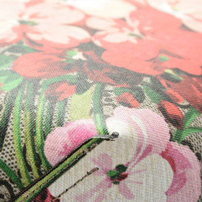 Gucci GG Supreme Monogram Blooms Medium Reversible Tote Beige Multicolor Dry Rose 12 of 12
