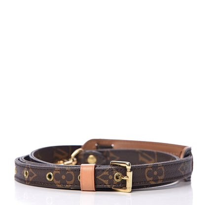 Louis Vuitton Monogram 16mm Adjustable Shoulder Strap 2 of 5