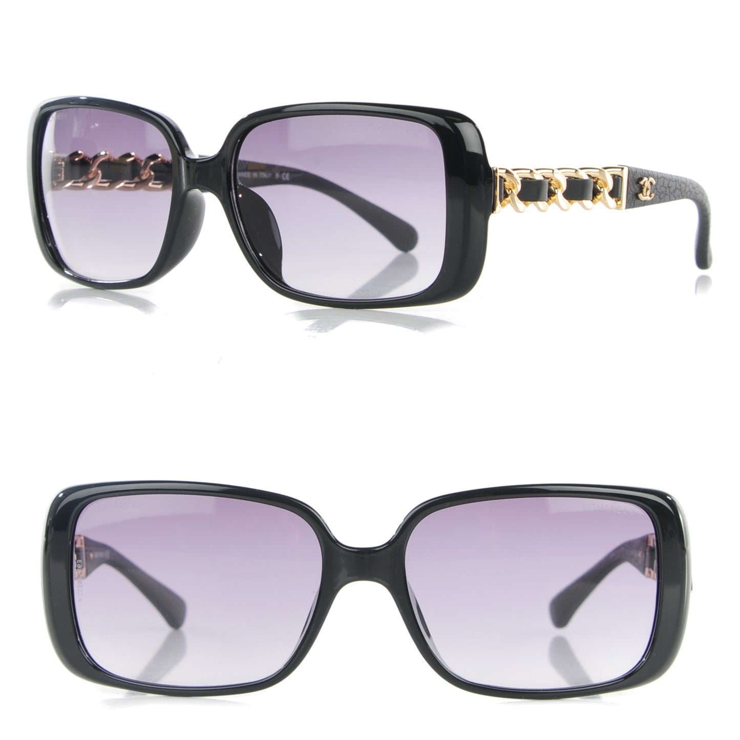 Chain Sunglasses 5208-Q Black