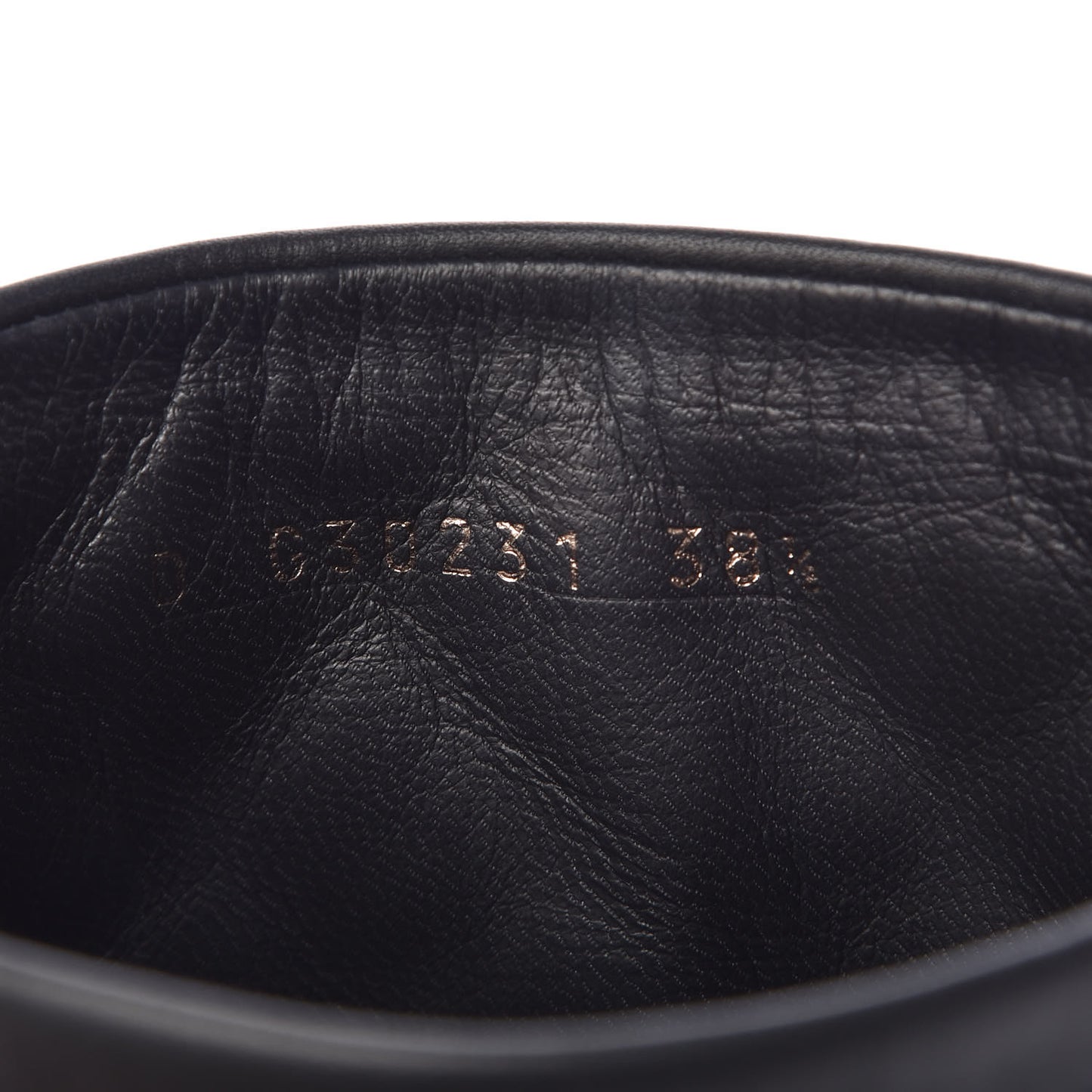 Oily Calfskin Quilted Short Boots 38.5 Black