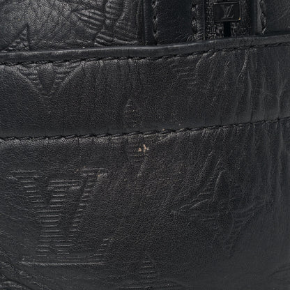 Louis Vuitton Calfskin Monogram Shadow Sprinter Backpack Black 6 of 6