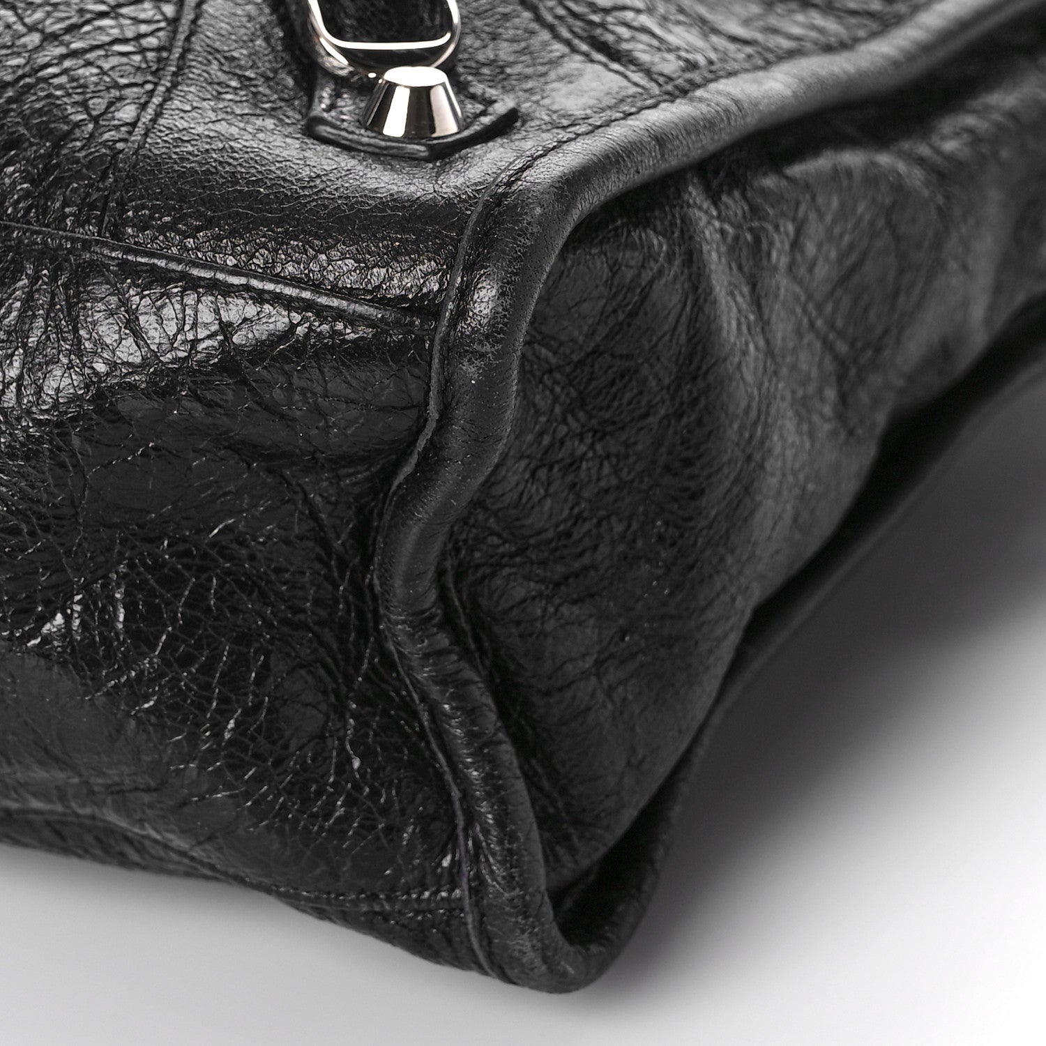 Balenciaga Agneau Classic Silver Hardware S City Black 9 of 15