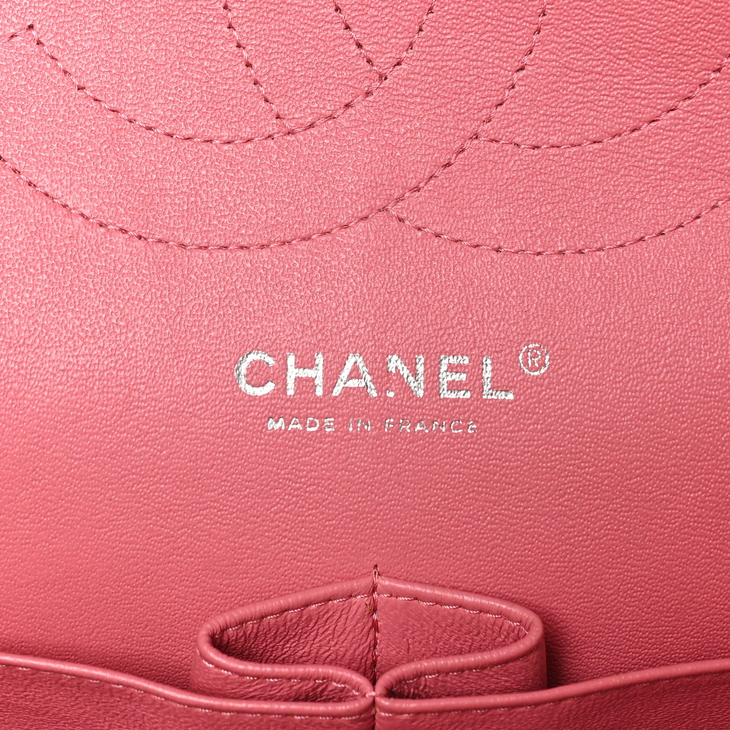Chanel Lambskin Quilted Jumbo Double Flap Pink 6 of 10