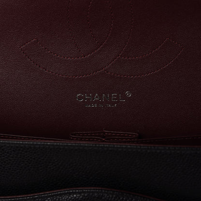 Chanel Caviar Quilted Jumbo Double Flap Black 9 of 12