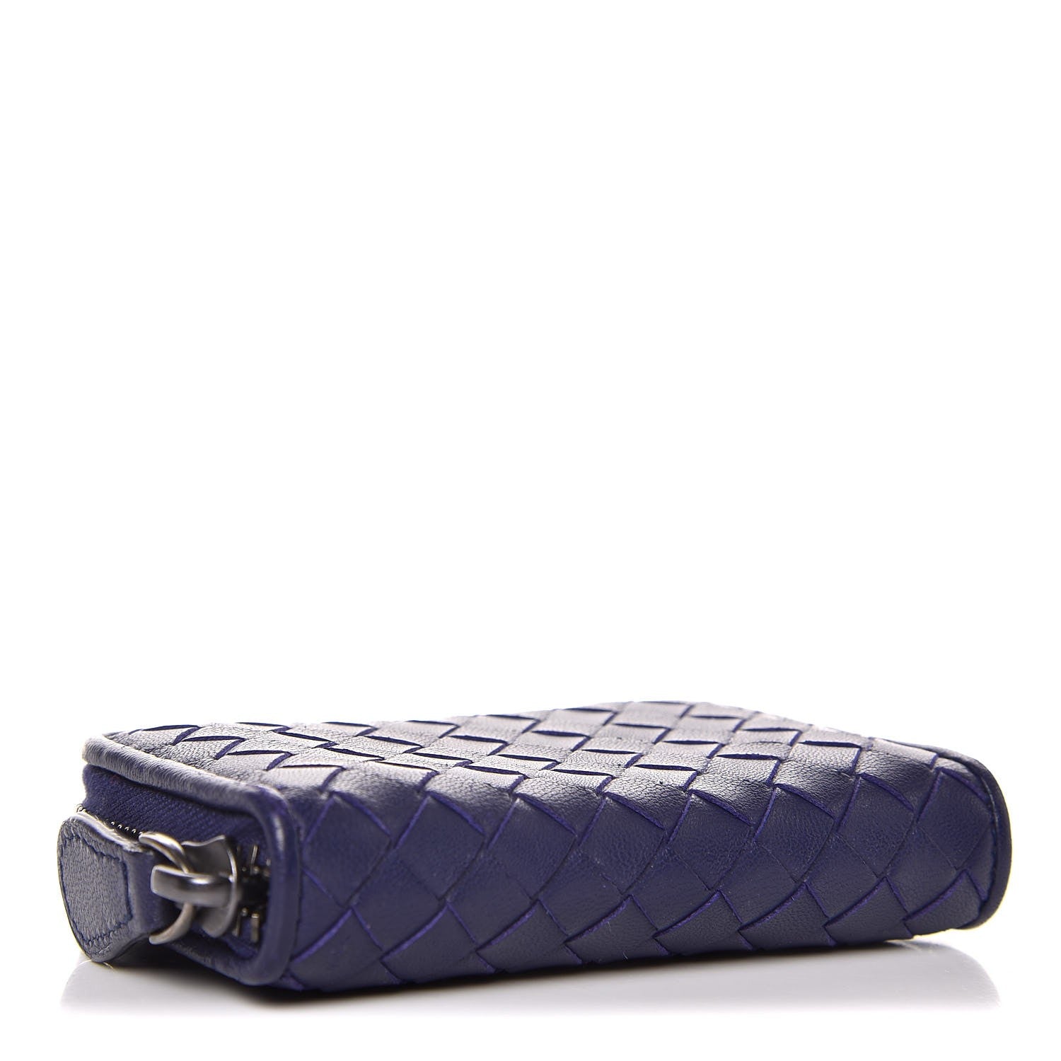 Bottega Veneta Nappa Intrecciato Zip Around Coin Purse Anemone 4 of 9