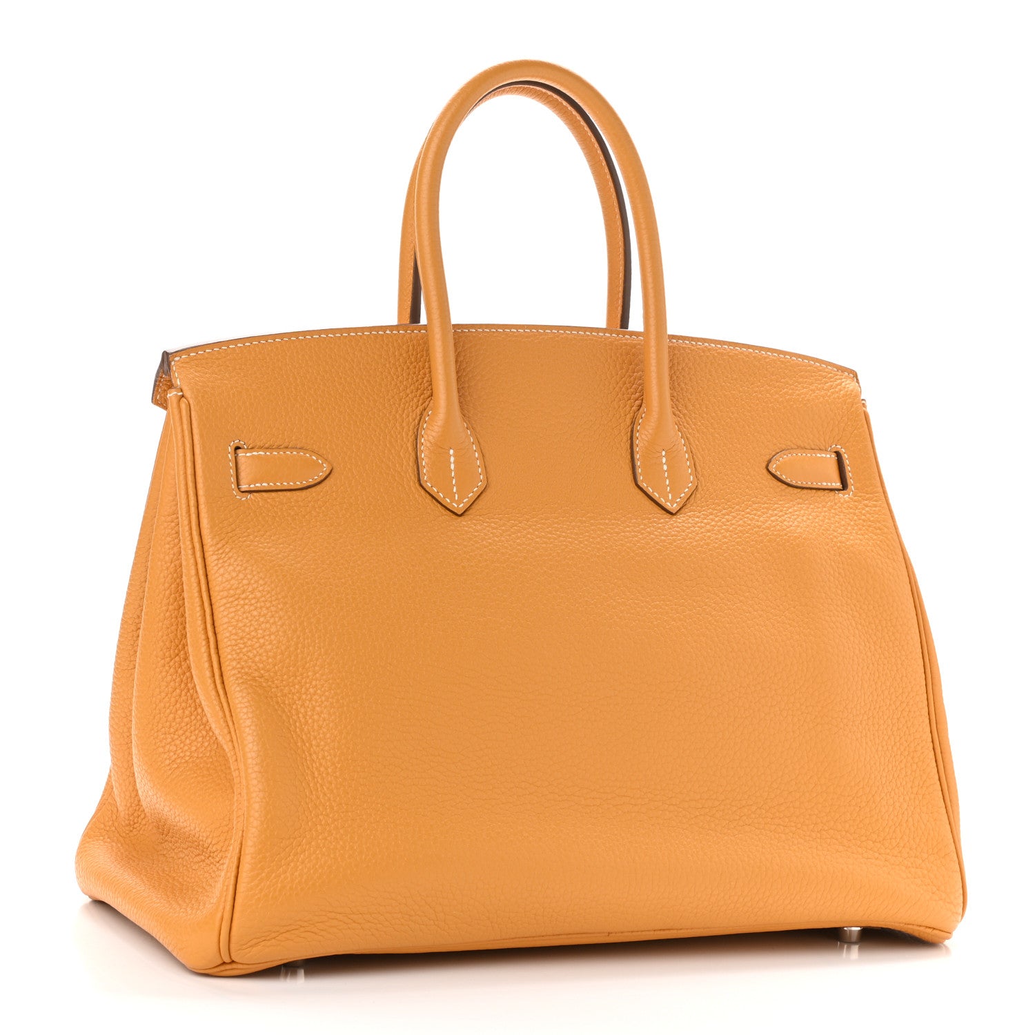 Hermes Taurillon Clemence Birkin 35 Moutarde 3 of 11