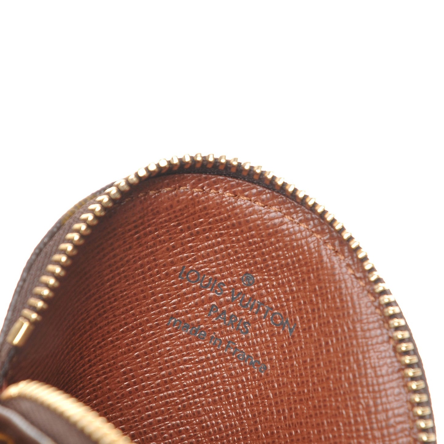 Monogram Round Coin Purse