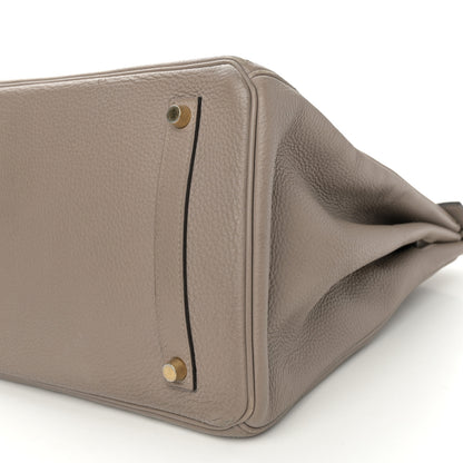 Hermes Togo Birkin 35 Gris Tourterelle 10 of 16