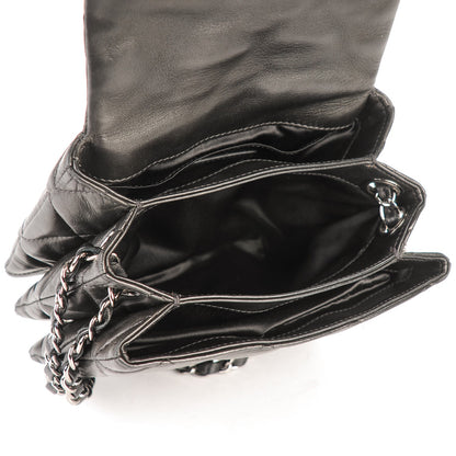 Chanel Lambskin Quilted Mini Chanel 3 Flap Black 5 of 7