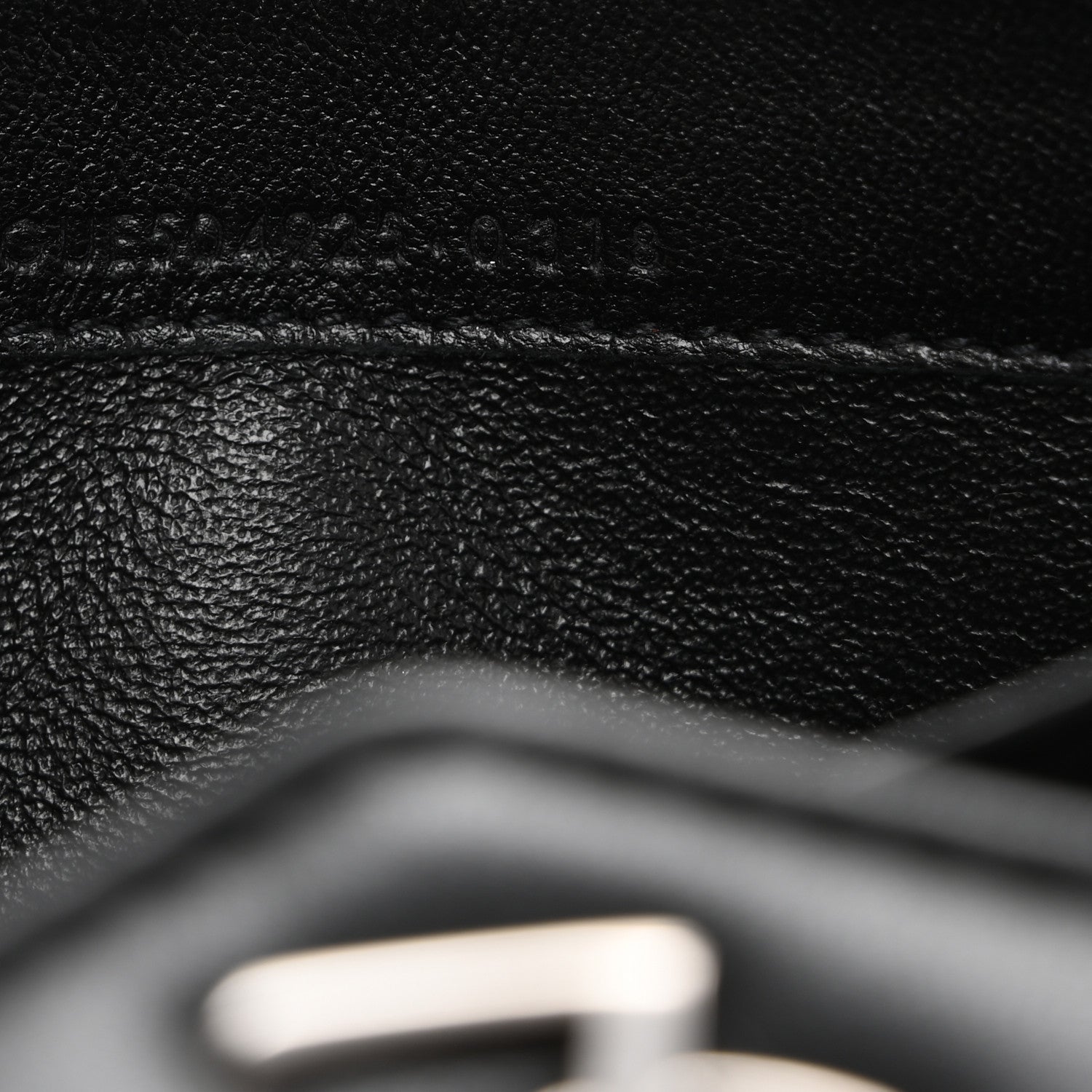 Saint Laurent Lambskin Y Quilted Monogram Large Loulou Flap Wallet Black 7 of 11