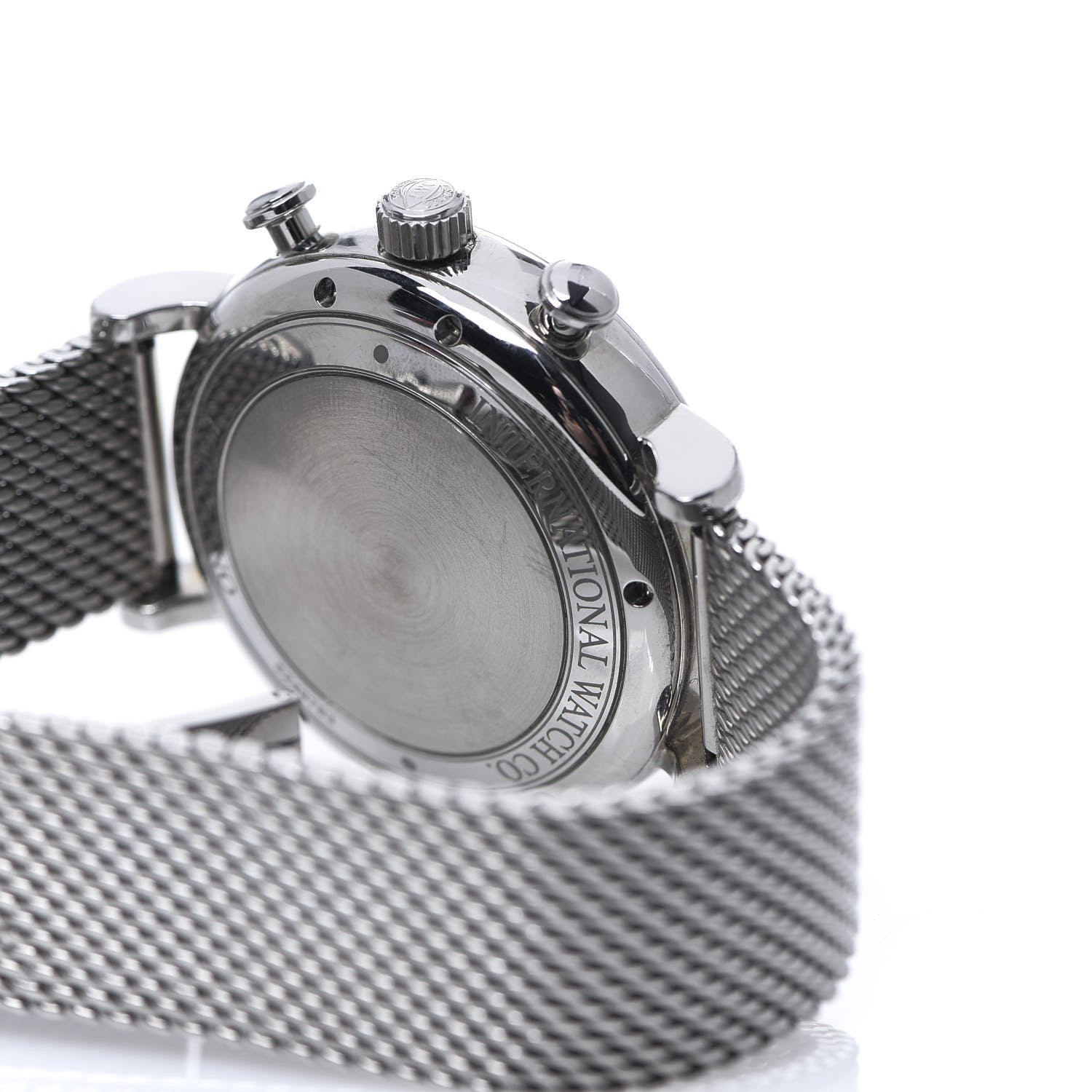 IWC Stainless Steel 42mm Portofino Chronograph Automatic Watch Black IW391030 4 of 7