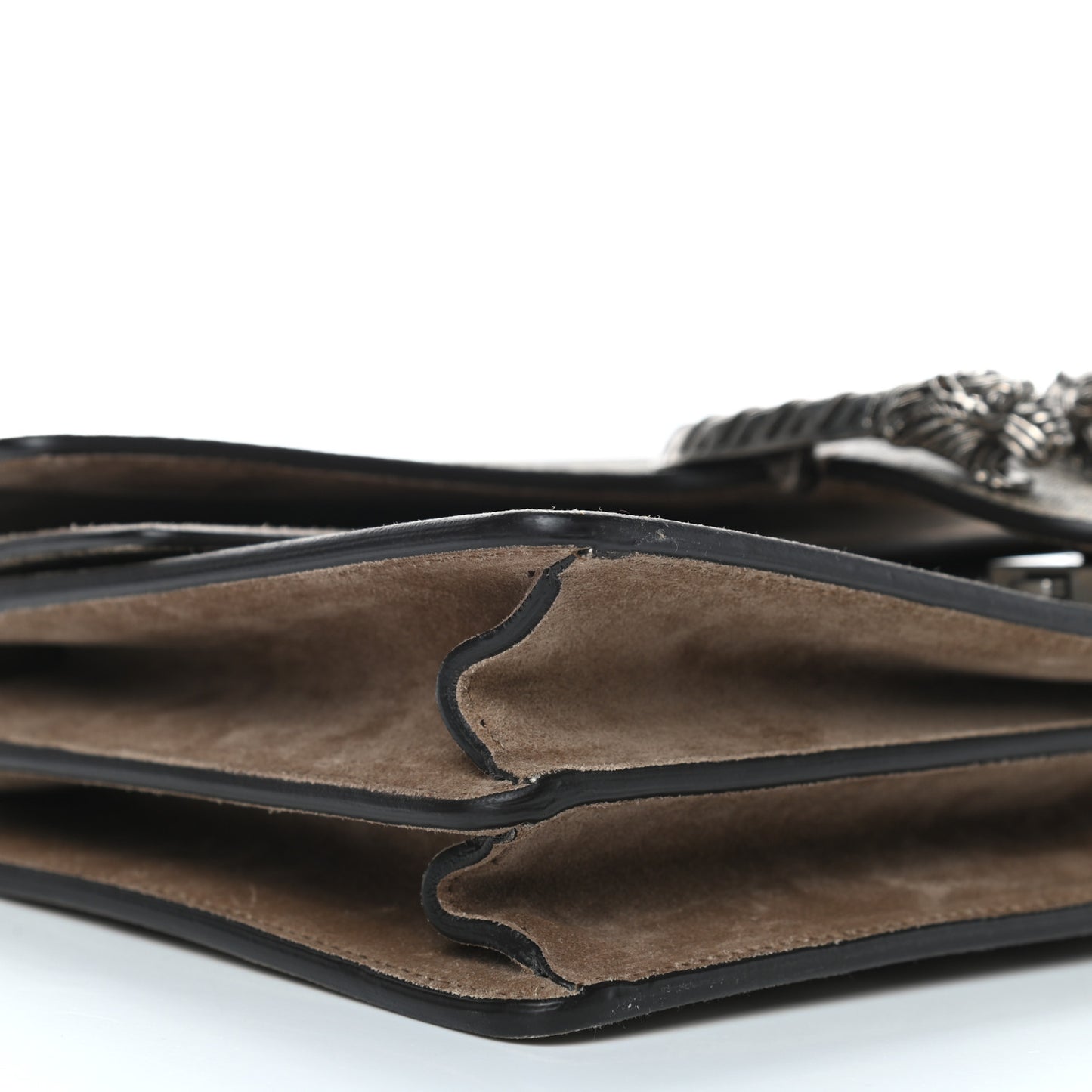 GG Supreme Monogram Small Dionysus Shoulder Bag Taupe