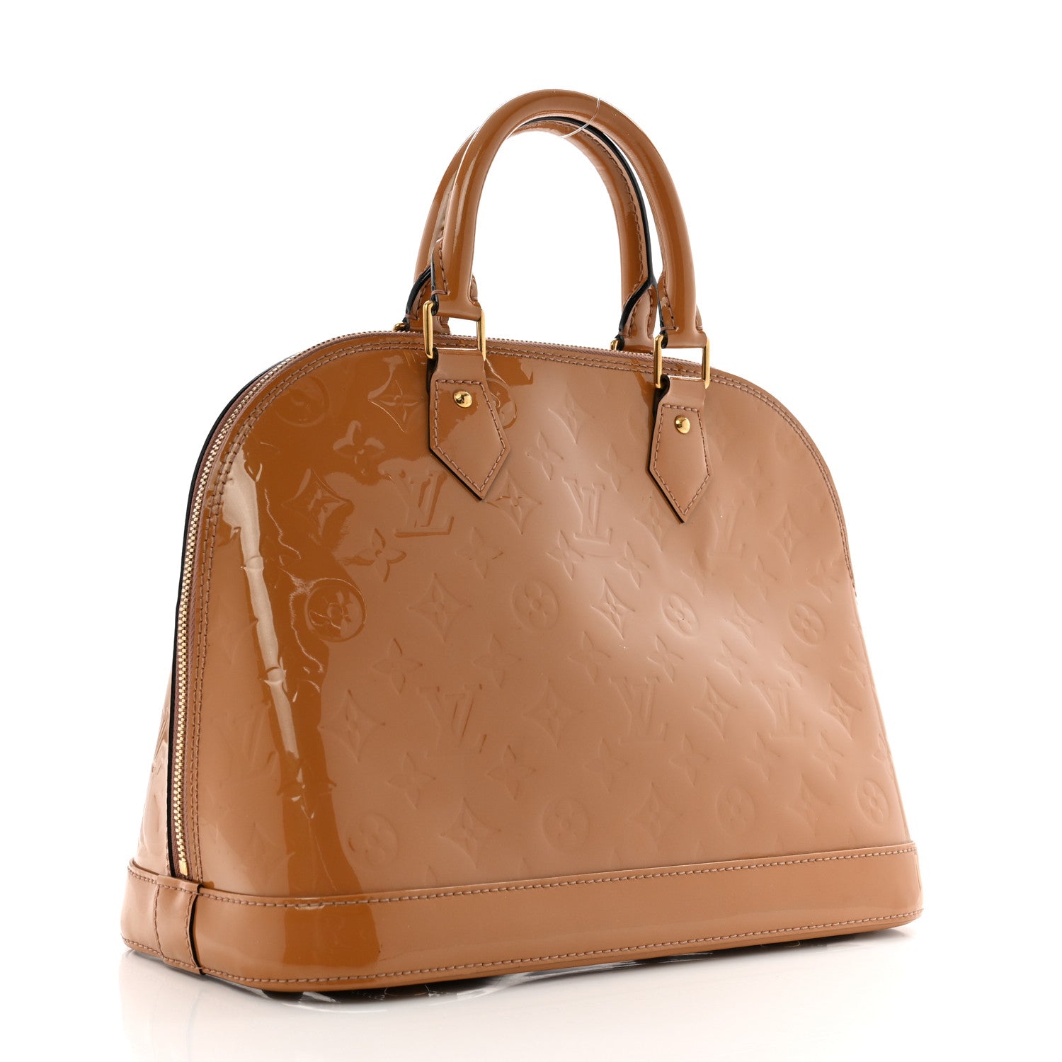 Louis Vuitton Vernis Alma PM Rose Velours 3 of 12