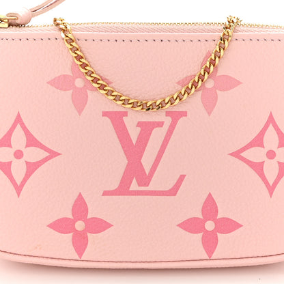 Louis Vuitton Empreinte Monogram Giant By The Pool Mini Pochette Accessories Bouton De Rose 7 of 11