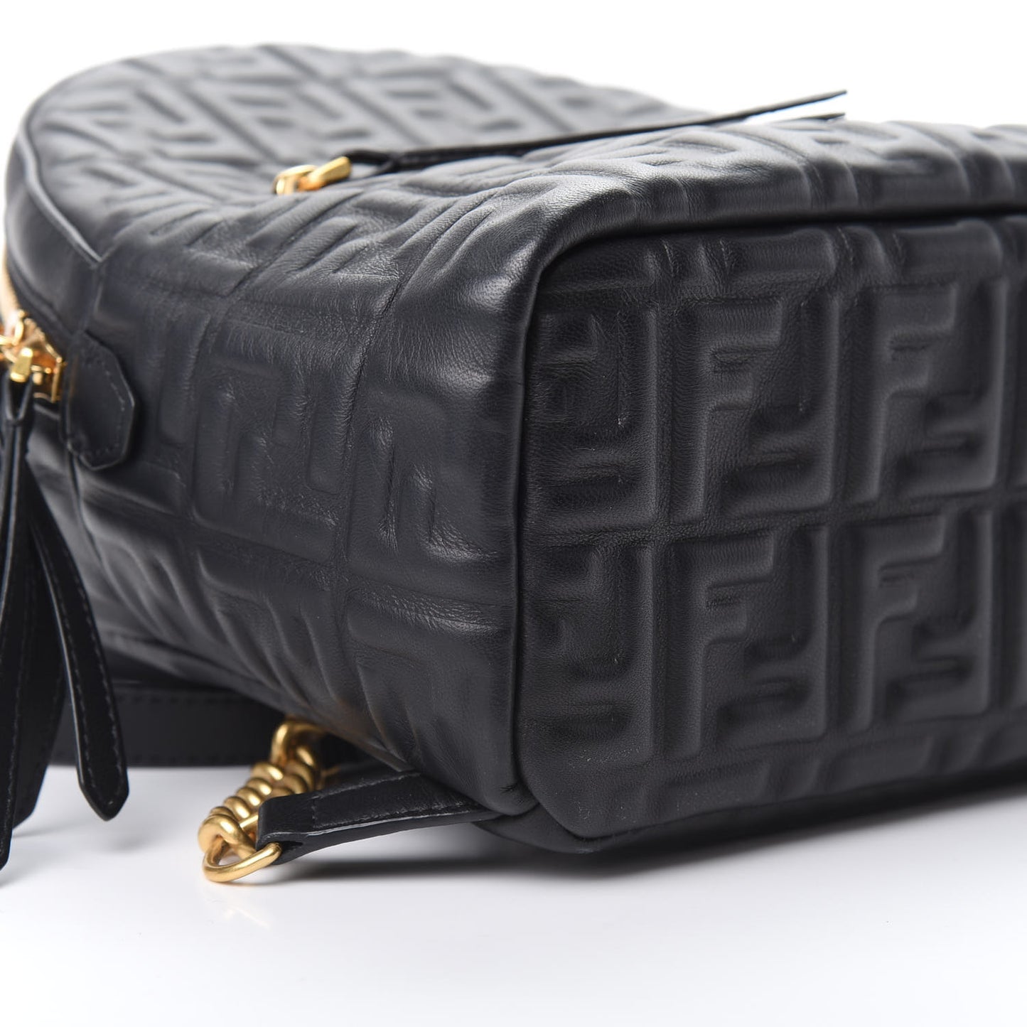 Nappa FF 1974 Embossed Mini Backpack Black