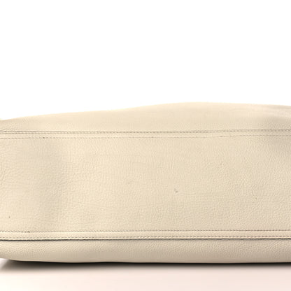 Gucci Soft Calfskin Medium Jackie Top Handle Bag Antique White 10 of 14